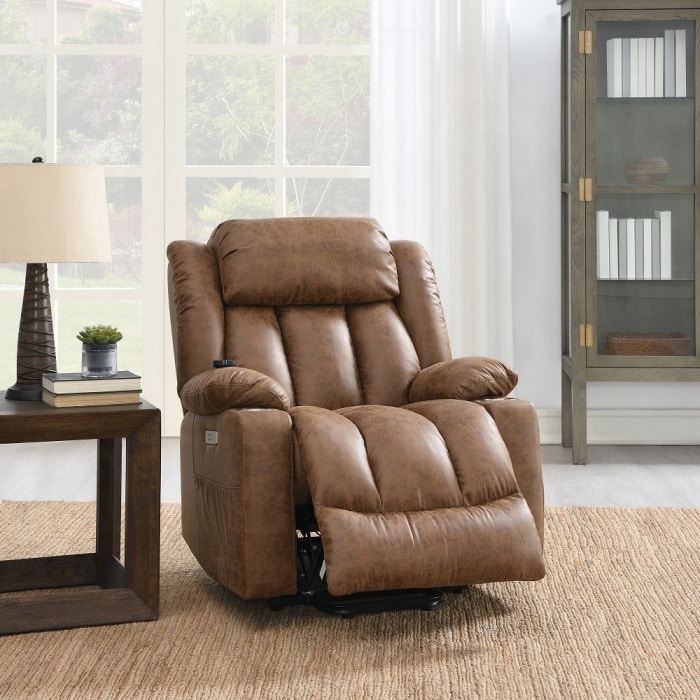  Omarion Power Recliner With Lift and Heating and Massage 