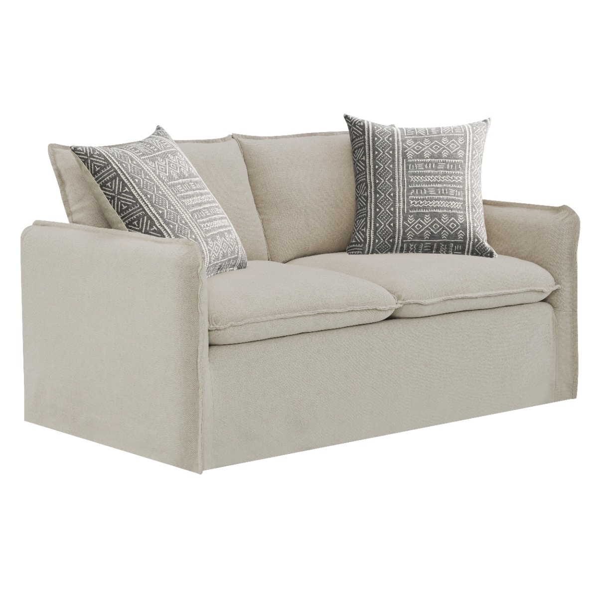  Upendo Loveseat With 2 Pillows 