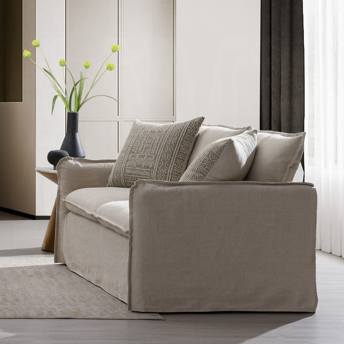  Upendo Loveseat With 2 Pillows 