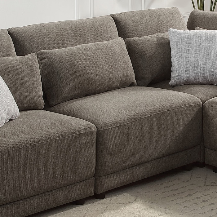  Rylie Modular - Armless Chair with Pillow 