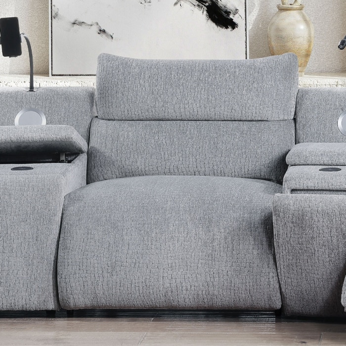  Fullar Modular Power Motion Armless Recliner 