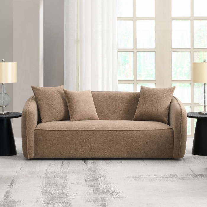  Keith Sofa with 3 Pillows 