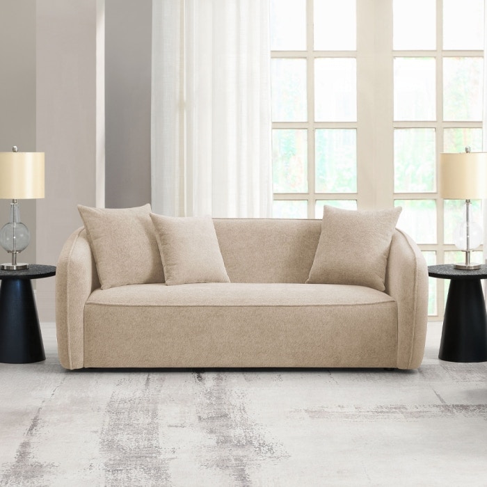  Keith Sofa with 3 Pillows 