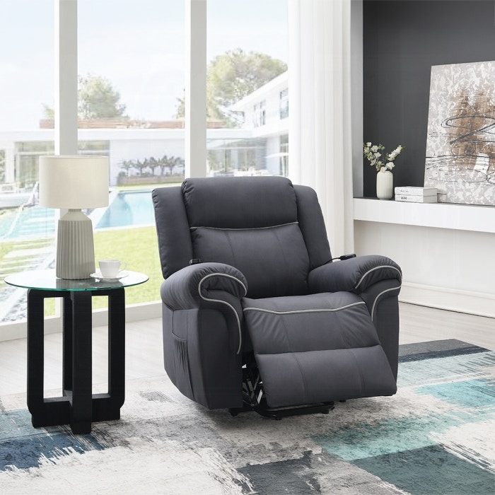  Domana Power Recliner with Lift and Heating and Massage 