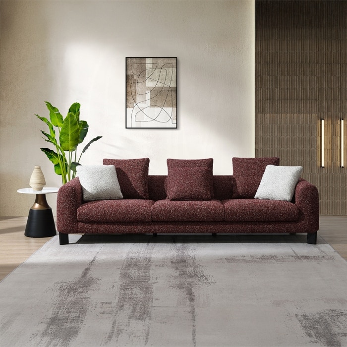  Mardi Sofa with 6 Pillows 