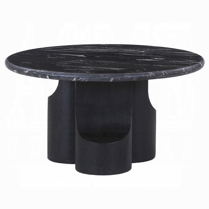  Kinton Coffee Table with Natural Marble Top 