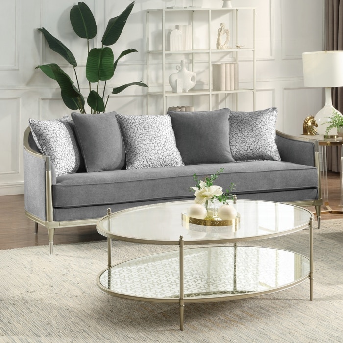  Fernando Sofa with 5 Pillows 