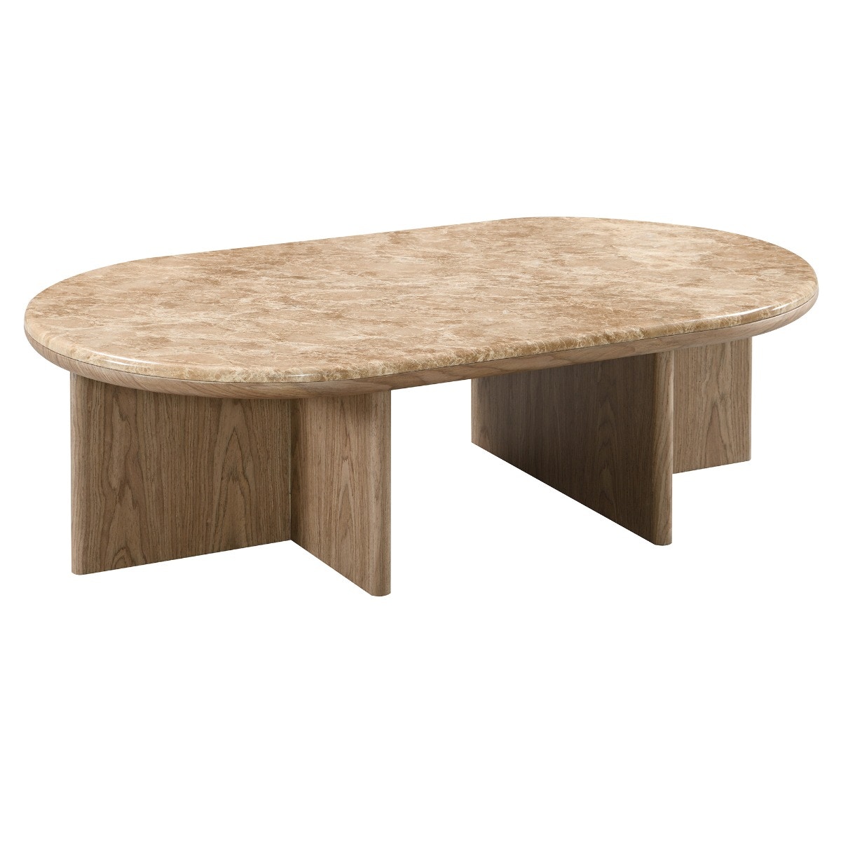 Markku Coffee Table with Natural Marble 