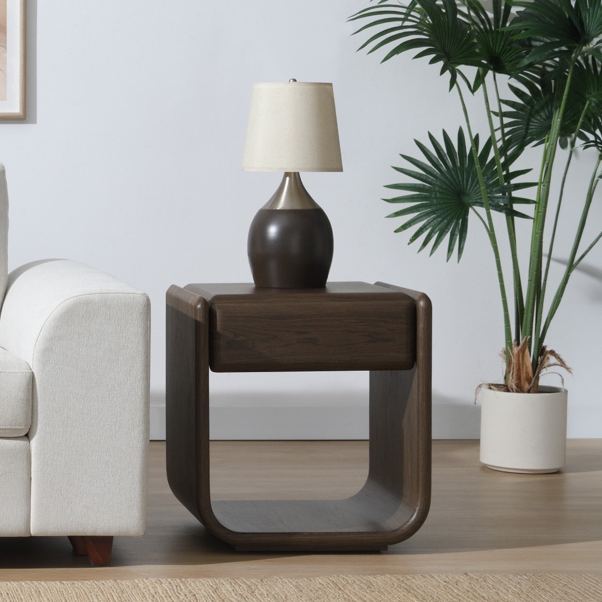  Lanza End Table with Drawer 