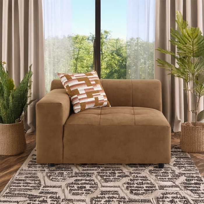  Zoey Modular - RF Arm Chair with Pillow 