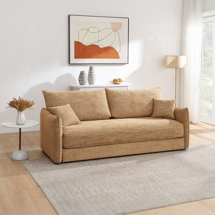  Cadie Sofa with 2 Pillows 
