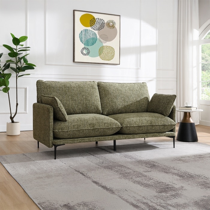  Dalton Sofa with 2 Pillows 