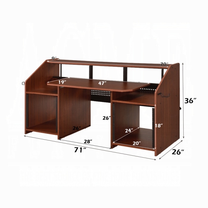 Acme Furniture Home Office Annette Music Desk OF00994 - Tar Heel