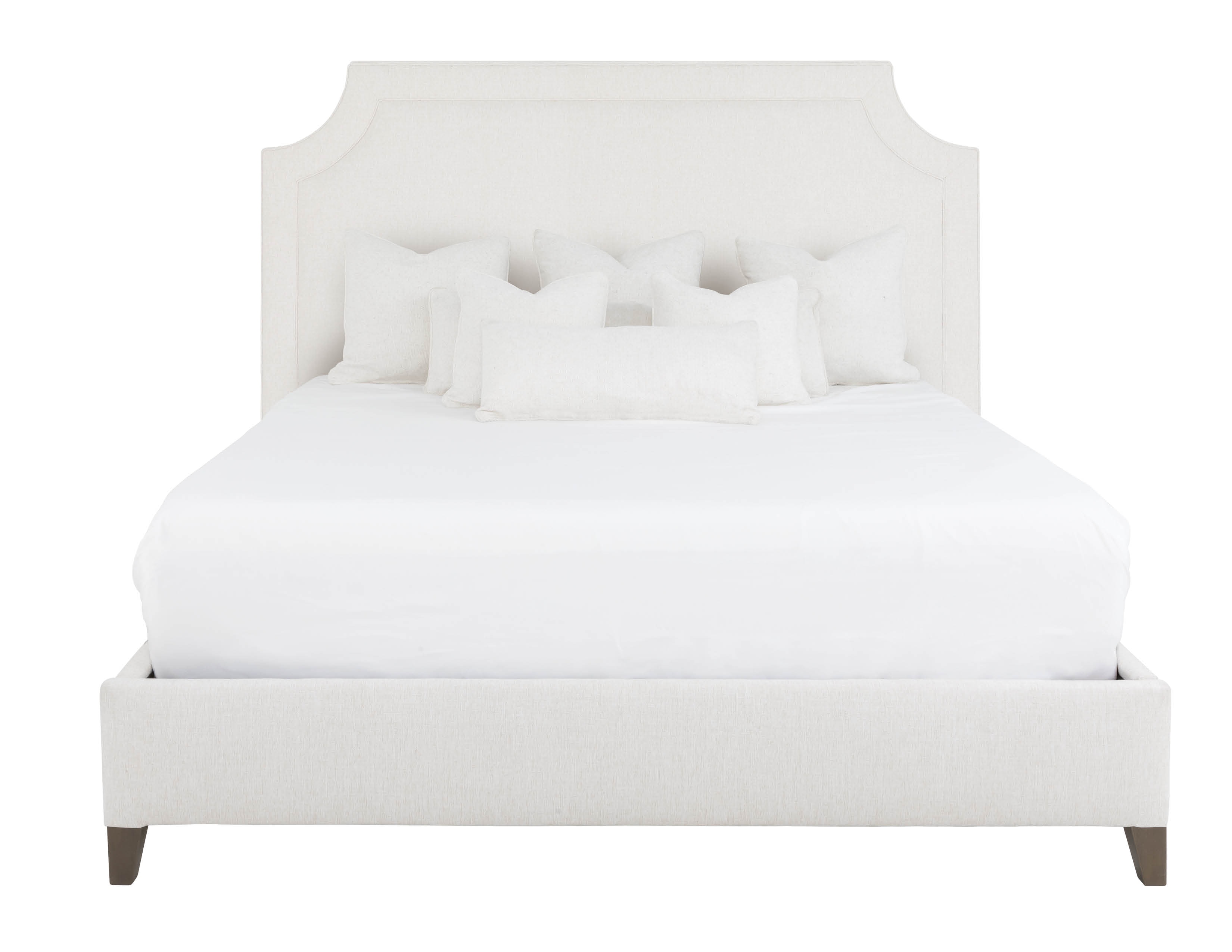  Scallop Plain King Bed 
