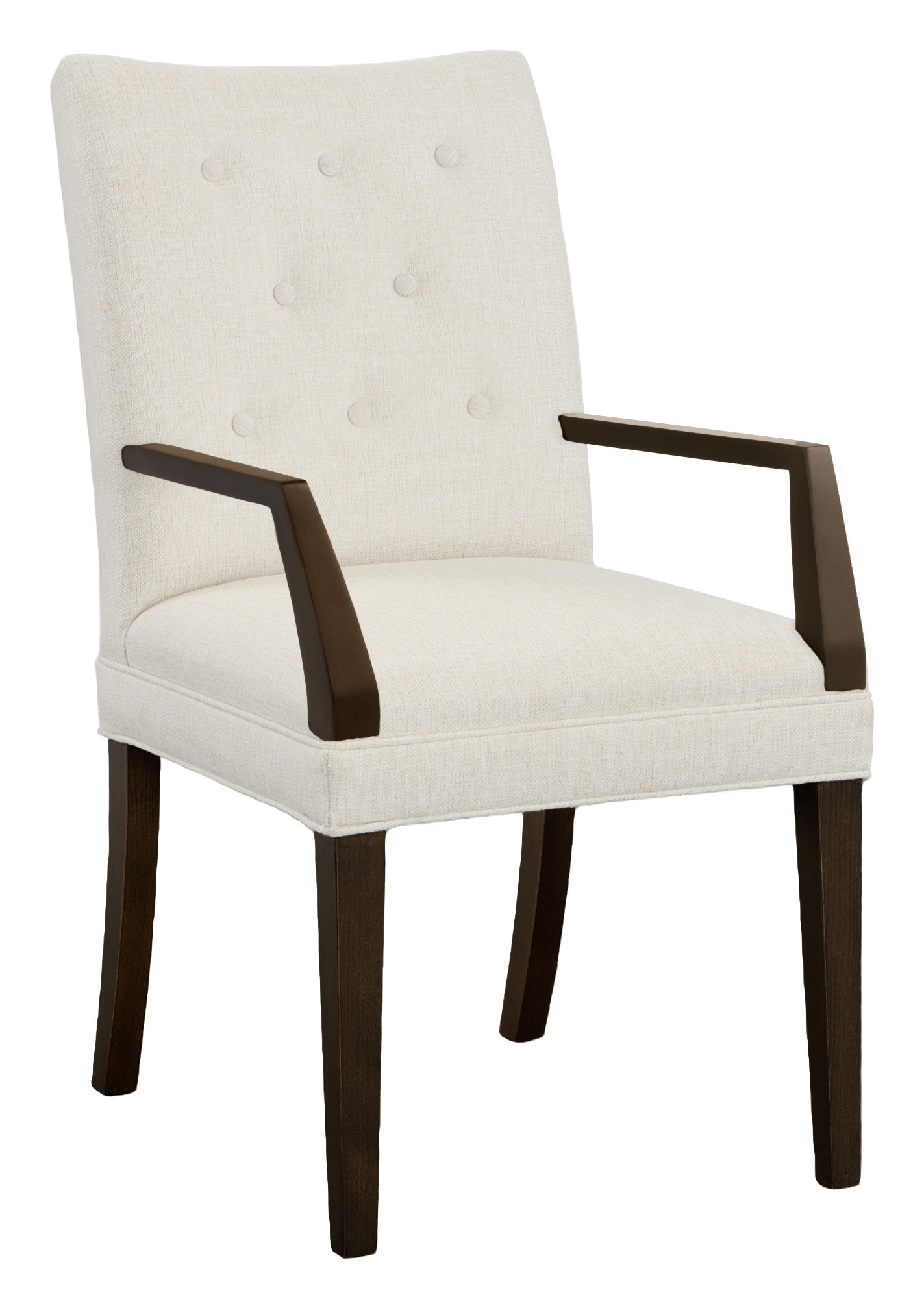 Fairfield Chair Company Concave Short Back Arm Chair 1202-04-T