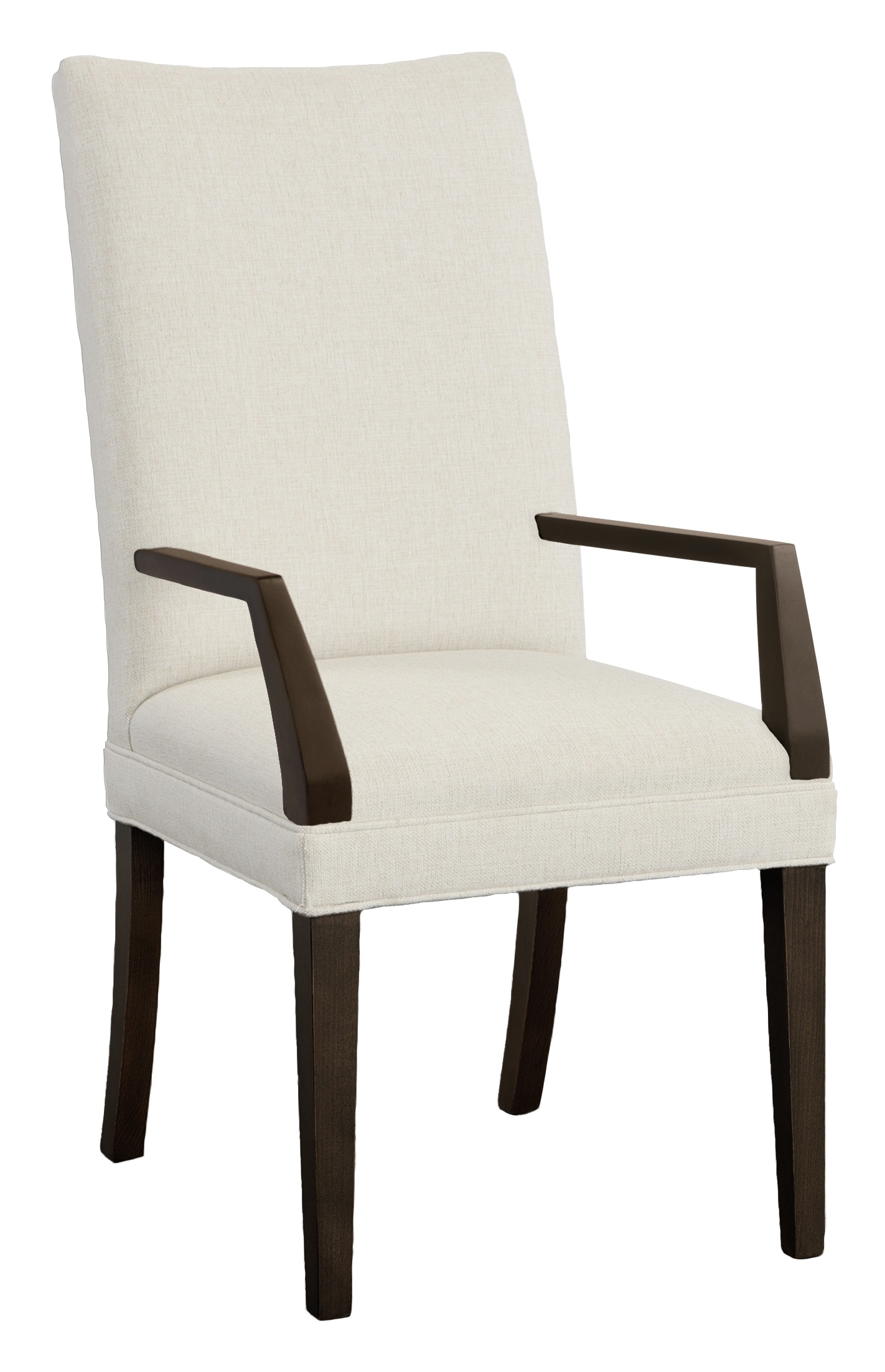 Fairfield Chair Company Concave Tall Back Arm Chair 1204-04-T