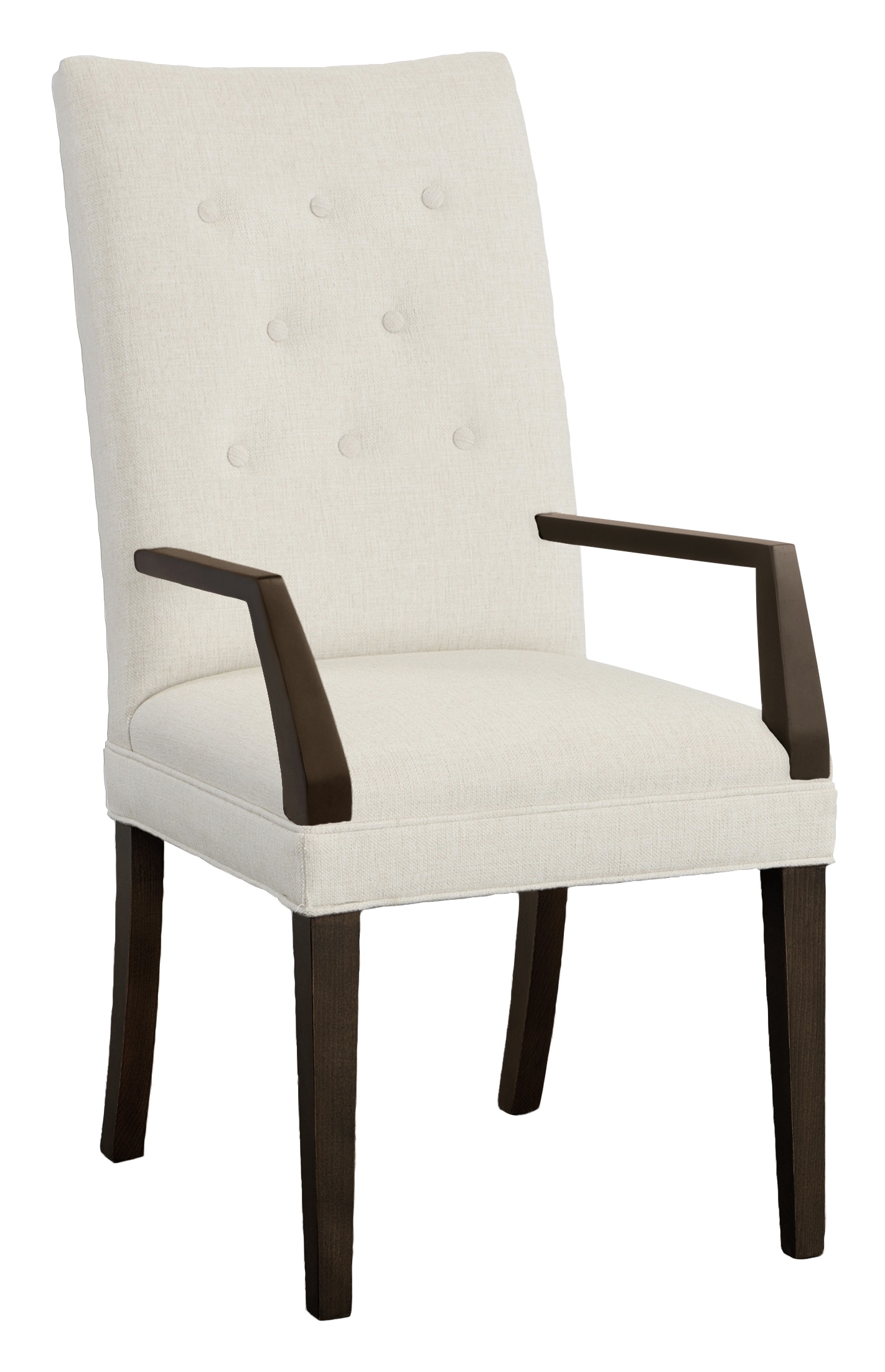Fairfield Chair Company Concave Tall Back Arm Chair 1206-04-T