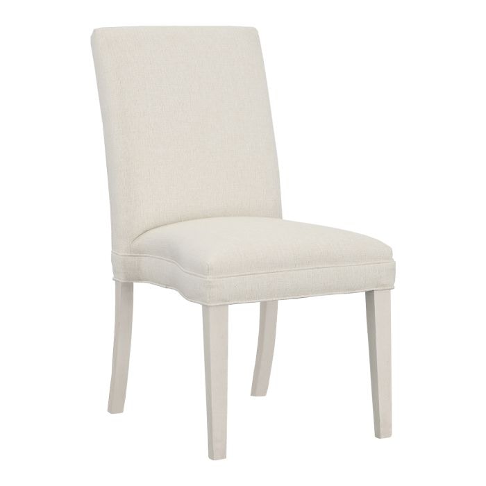  Straight Short Back Leather Armless Stack Chair L-1210-14-L