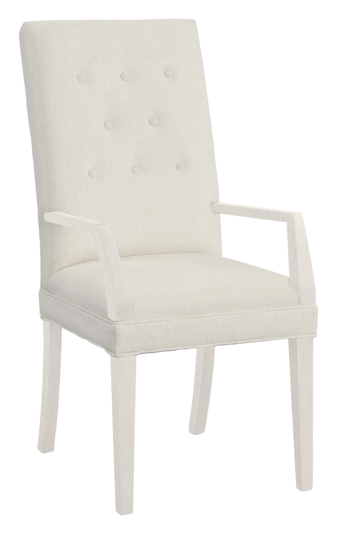 Fairfield Chair Company Straight Tall Button Back Arm Chair 1216-04-L