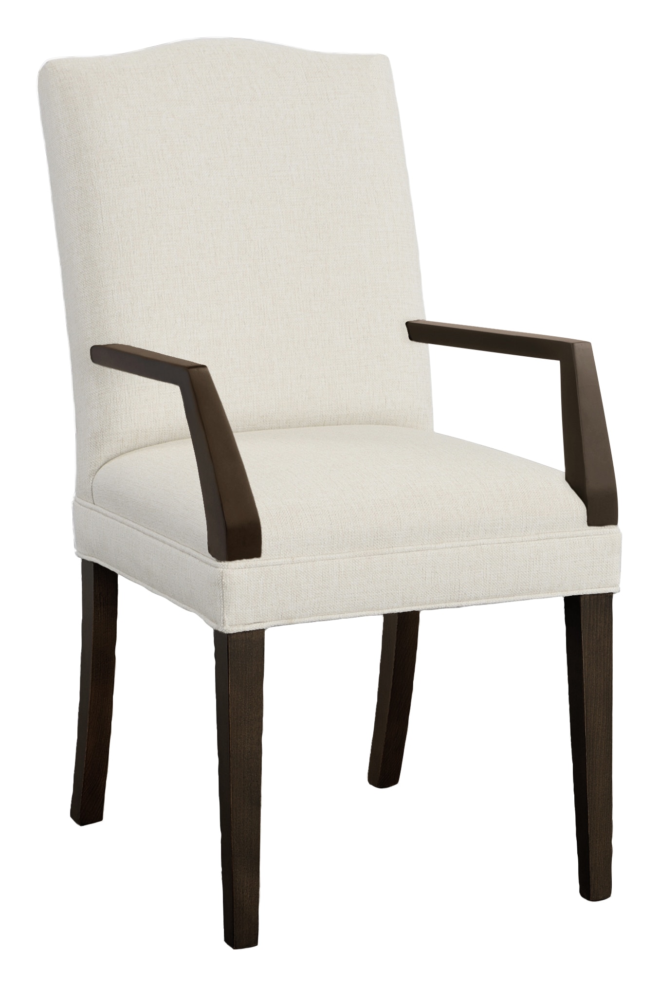 Fairfield Chair Company Camel Short Back Arm Chair 1220-04-T