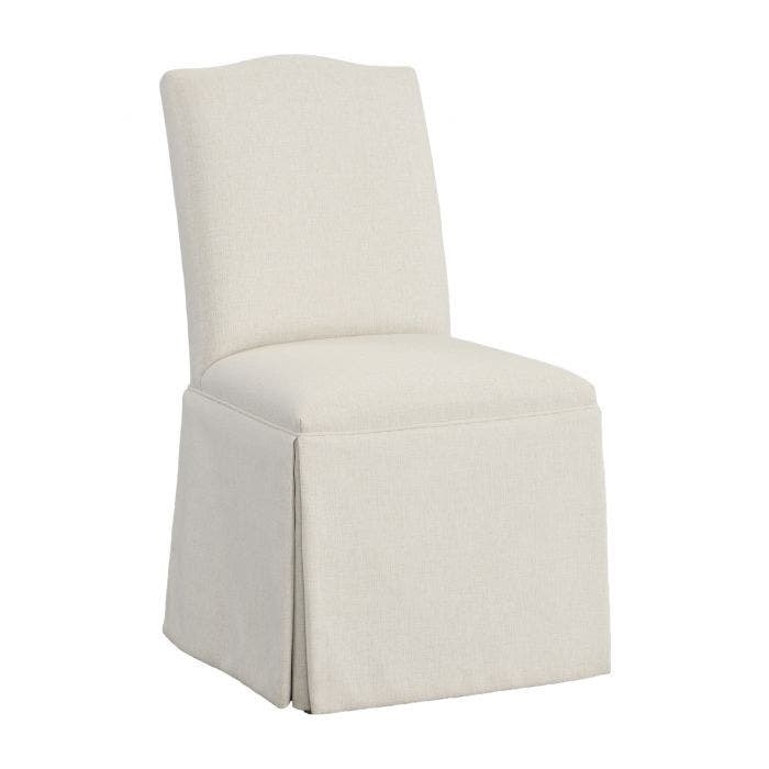 Skirted best sale dining chairs