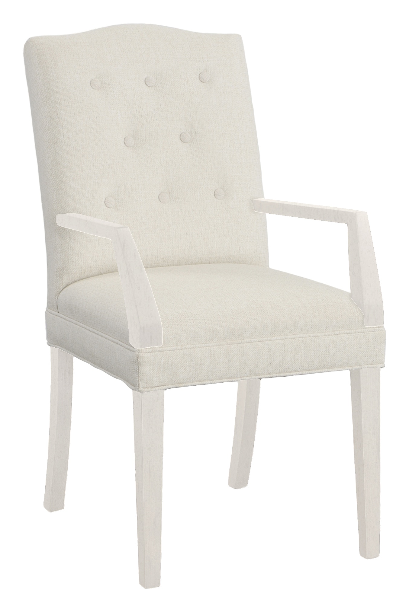 Fairfield Chair Company Camel Short Back Arm Chair 1222-04-L