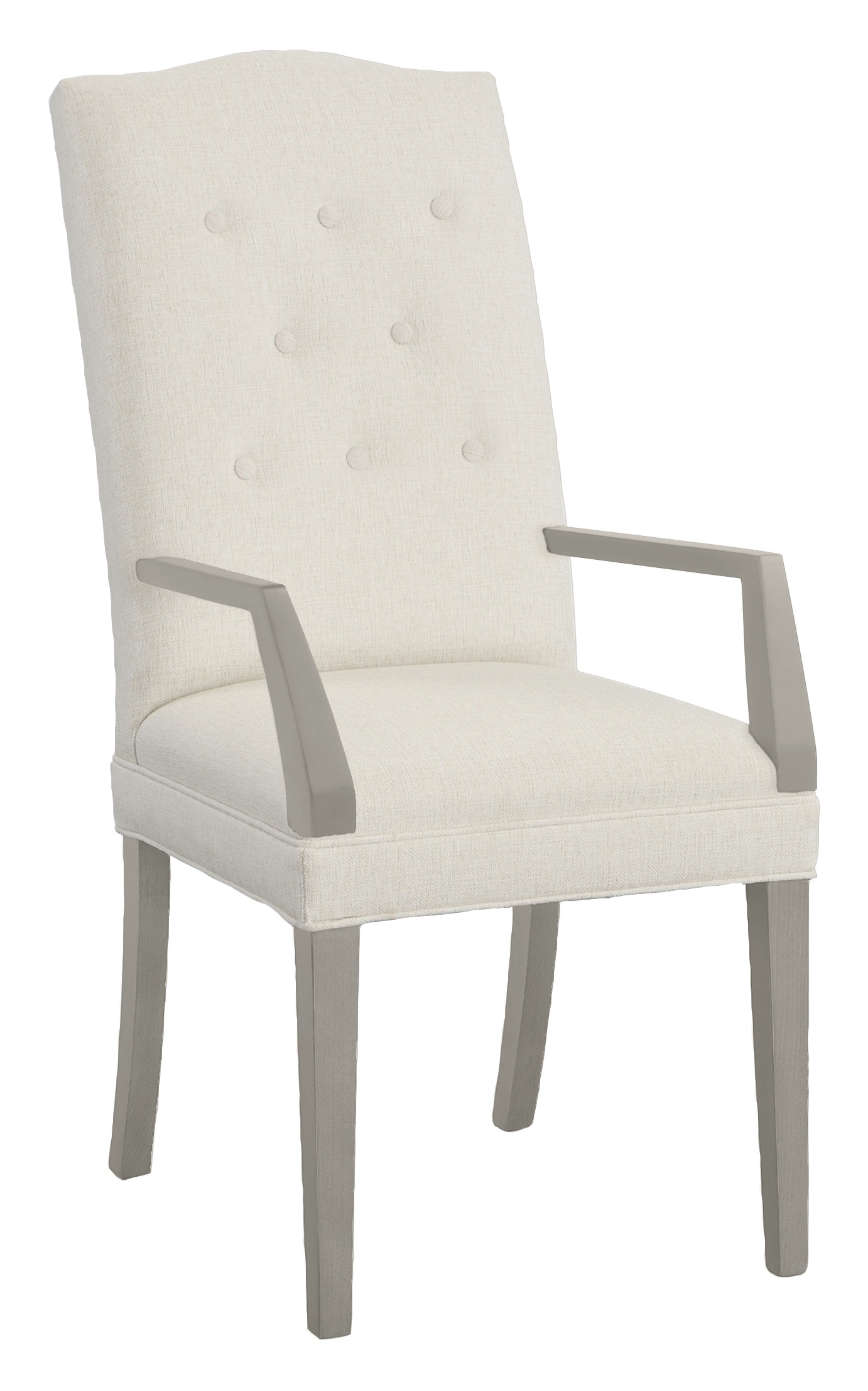 Fairfield Chair Company Camel Tall Button Back Arm Chair 1226-04-S