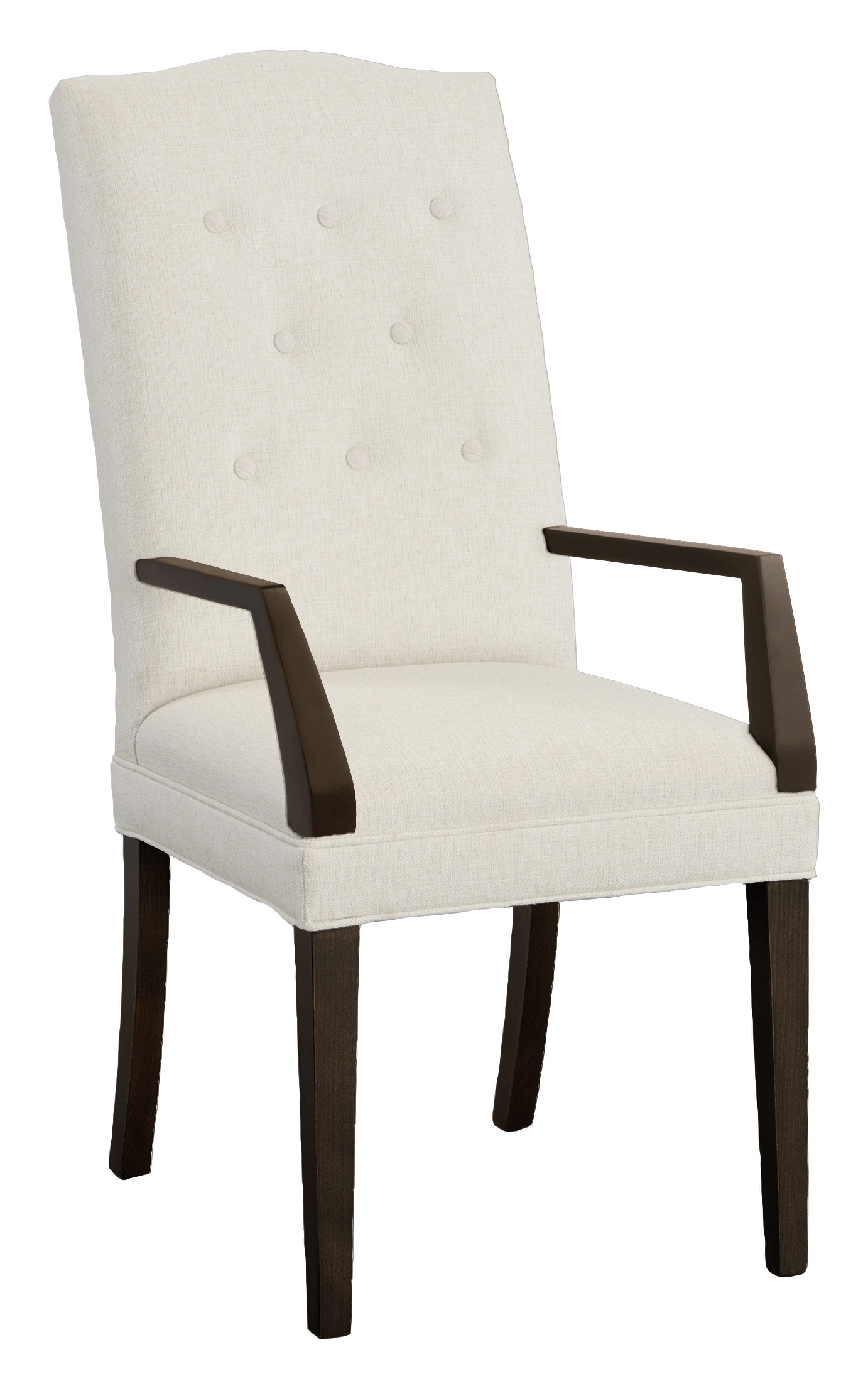 Fairfield Chair Company Camel Tall Button Back Arm Chair 1226-04-T