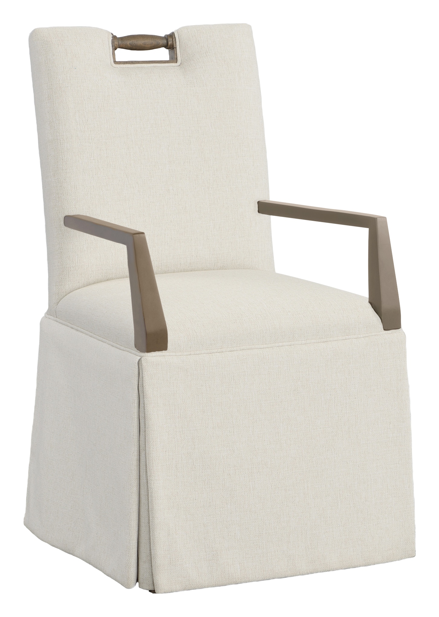 Fairfield Chair Company Pull Short Back Skirted Arm Chair 1231-04