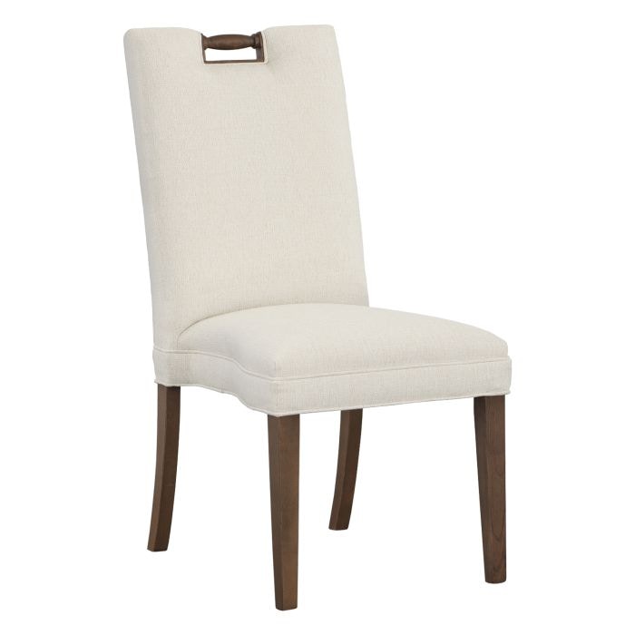  Pull Tall Back Leather Armless Stack Chair L-1234-14-T