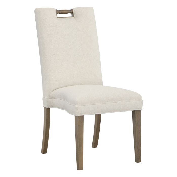  Pull Tall Back Leather Armless Stack Chair L-1234-14