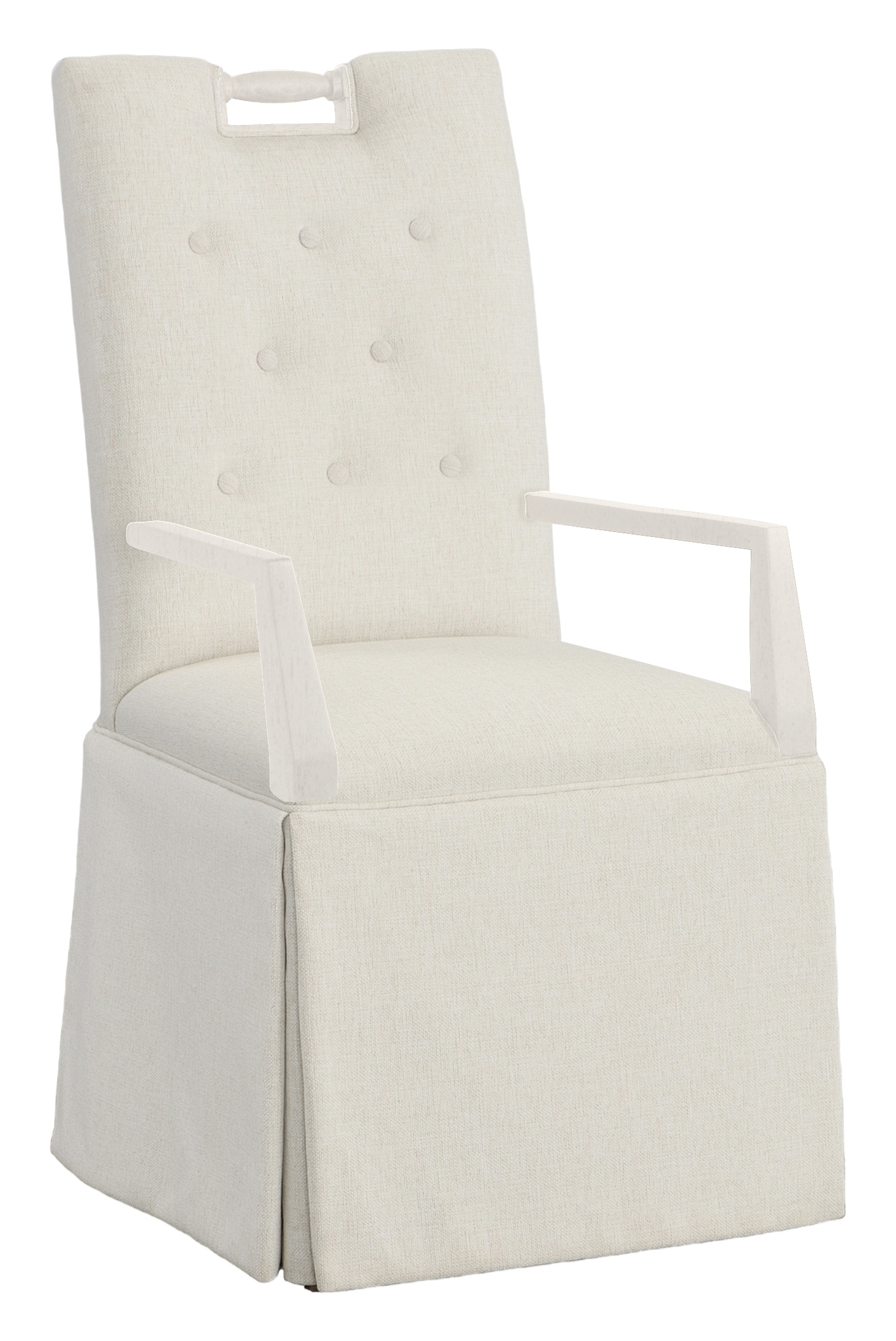 Fairfield Chair Company Pull Tall Button Back Arm Chair 1237-04-L