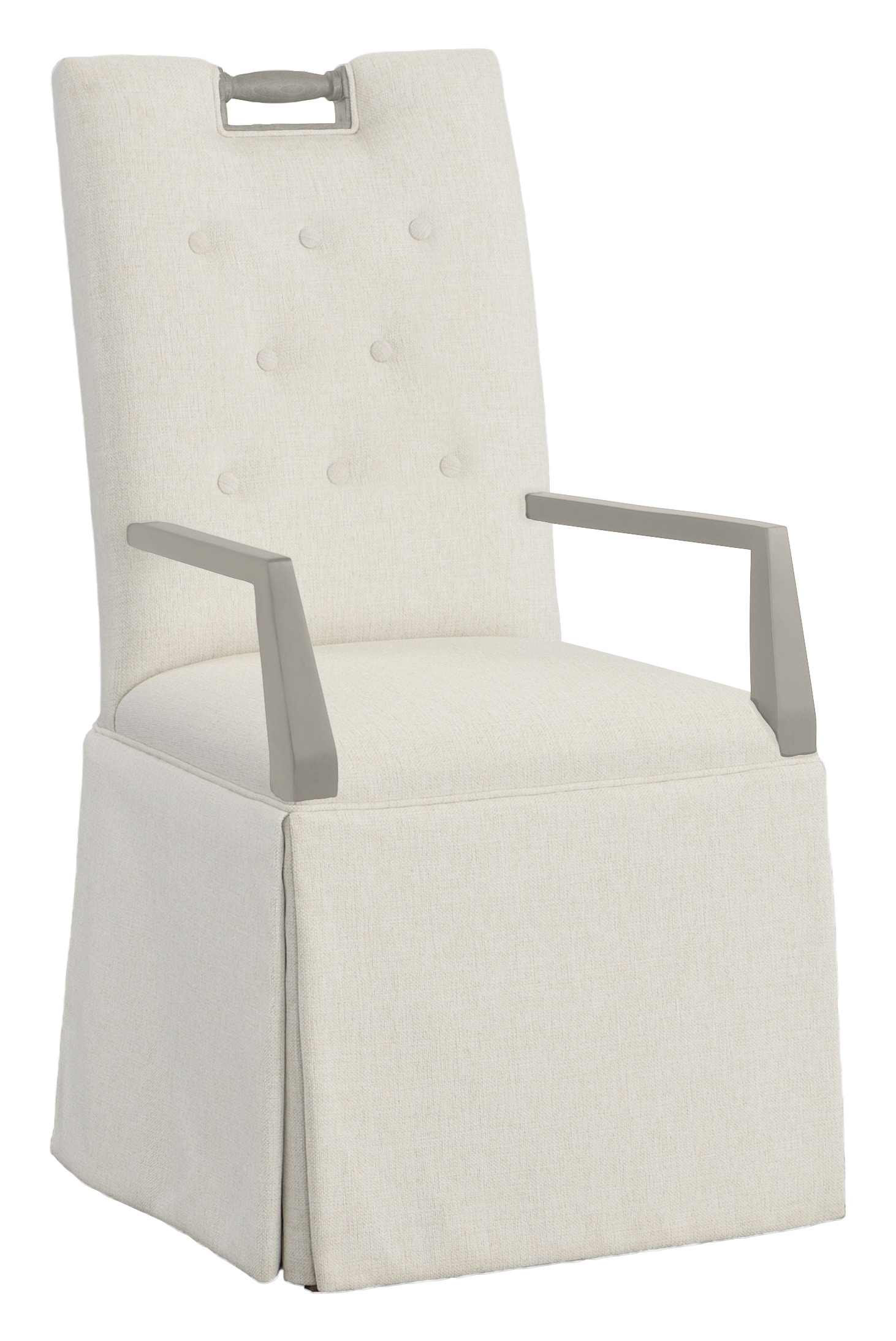 Fairfield Chair Company Pull Tall Button Back Arm Chair 1237-04-S