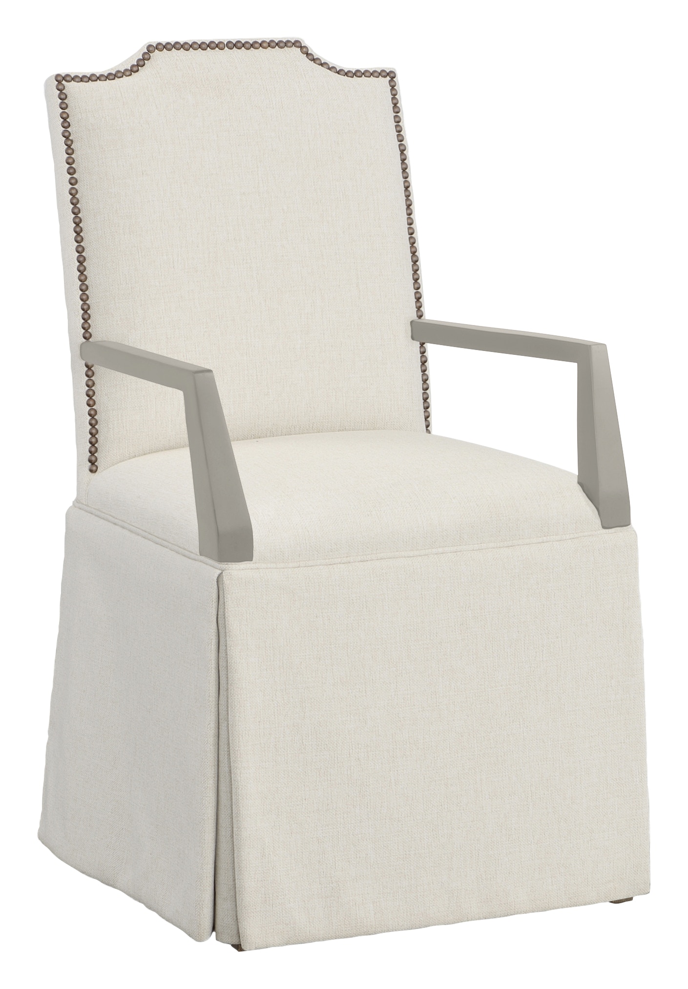 Fairfield Chair Company Empire Short Back Skirted Arm Chair 1241-04-S