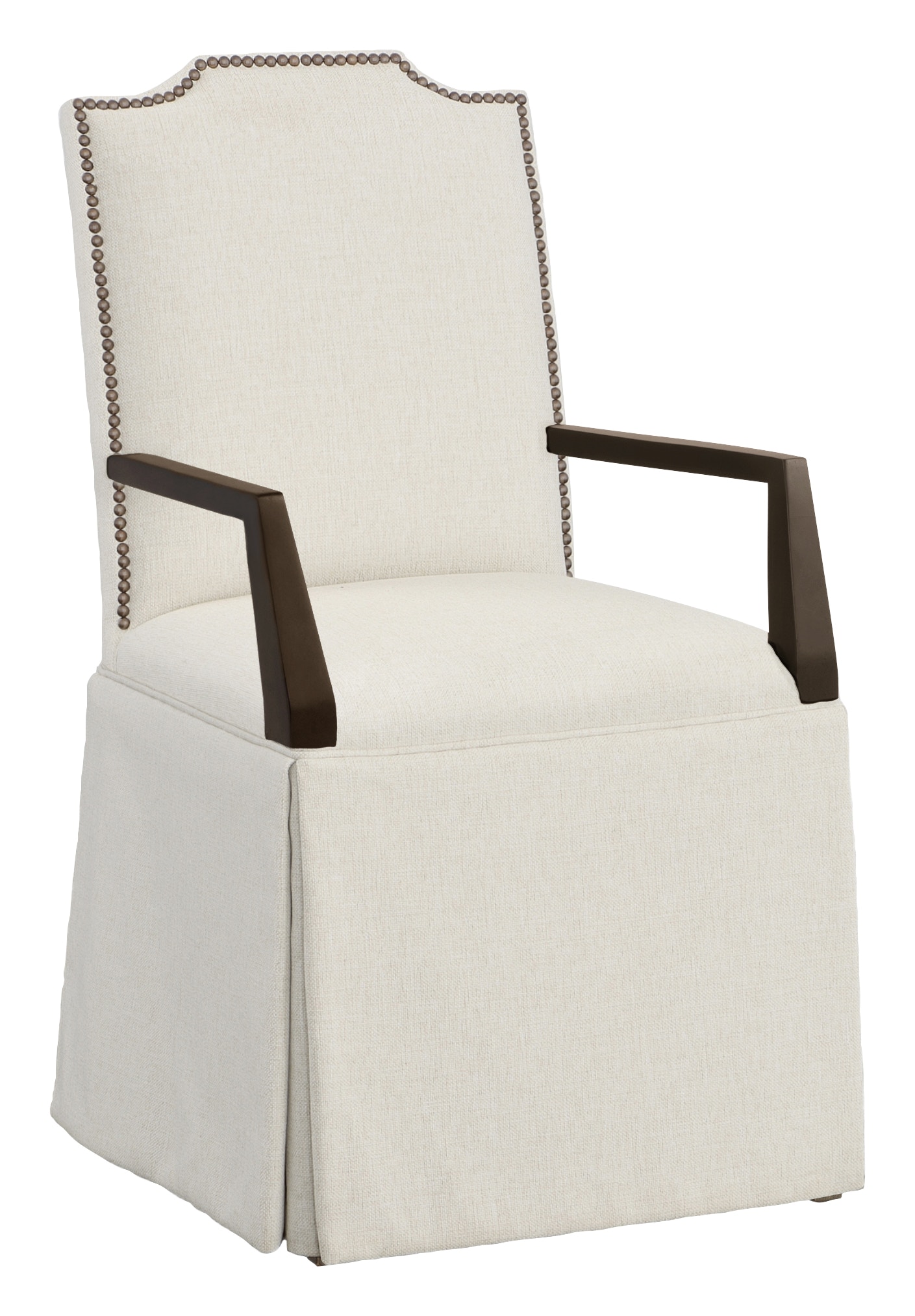 Fairfield Chair Company Empire Short Back Skirted Arm Chair 1241-04-T