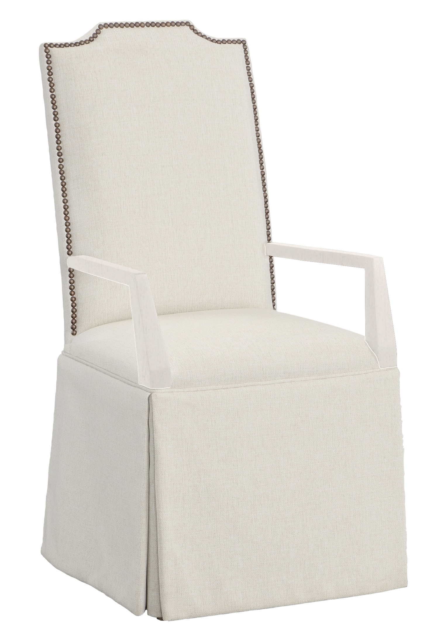 Fairfield Chair Company Empire Tall Back Skirted Arm Chair 1245-04-L