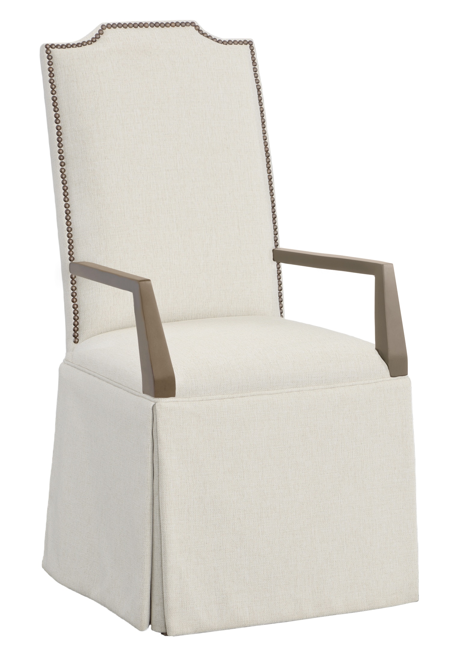 Fairfield Chair Company Empire Tall Back Skirted Arm Chair 1245-04-M