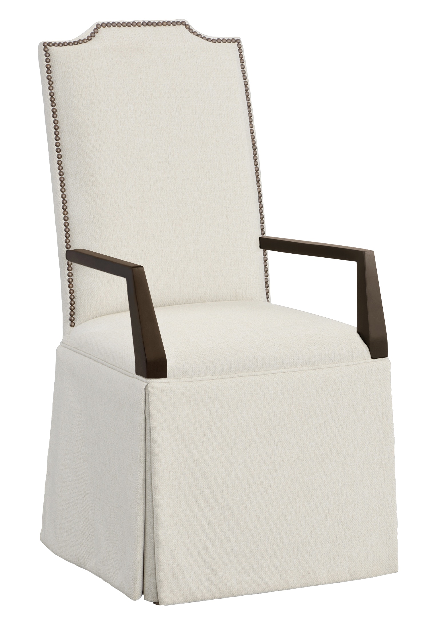 Fairfield Chair Company Empire Tall Back Skirted Arm Chair 1245-04-T