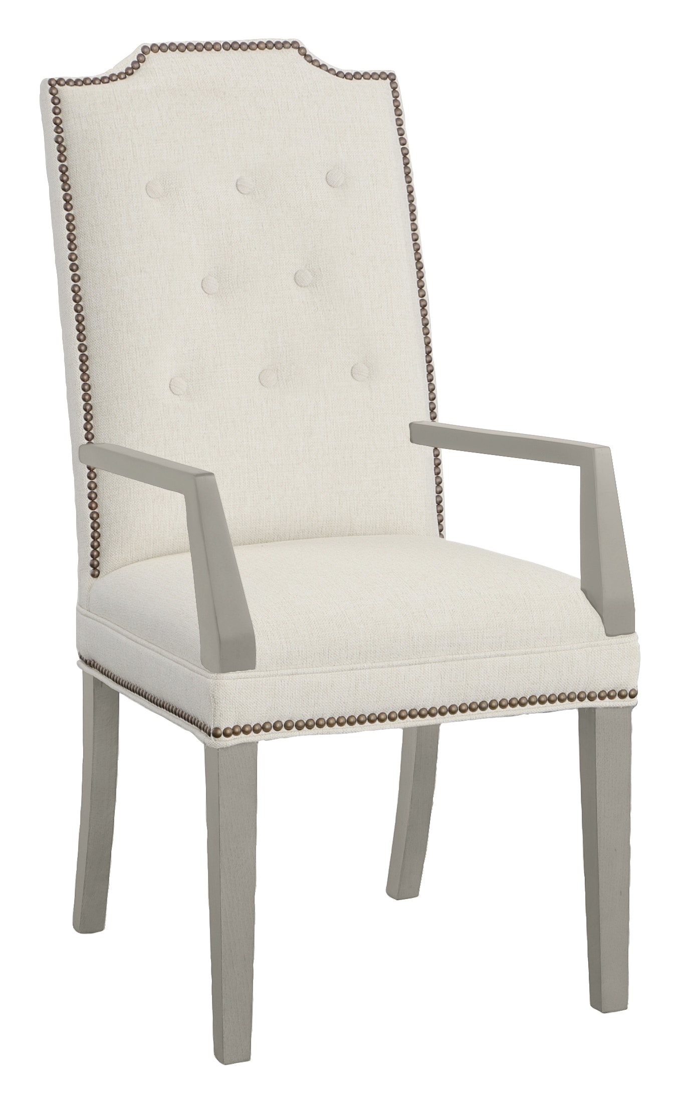 Fairfield Chair Company Empire Tall Button Back Arm Chair 1246-04-S