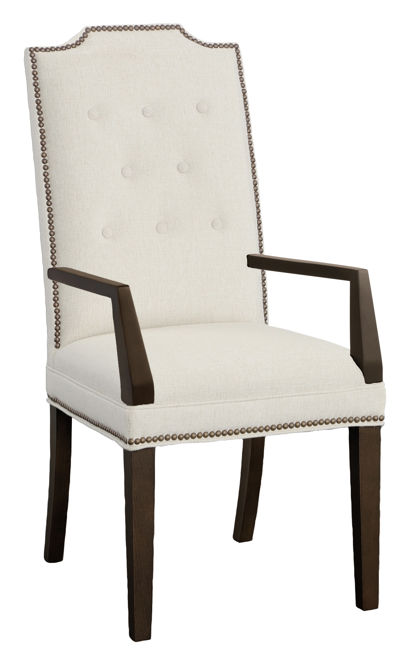Fairfield Chair Company Empire Tall Button Back Arm Chair 1246-04-T