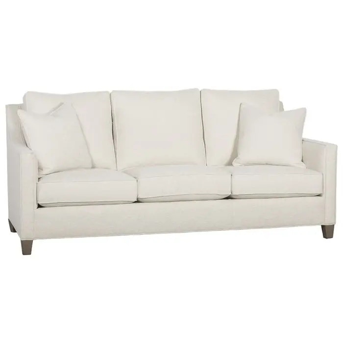 Fairfield Chair Company Living Room Welted Slope Arm Sofa 1LBT50 D