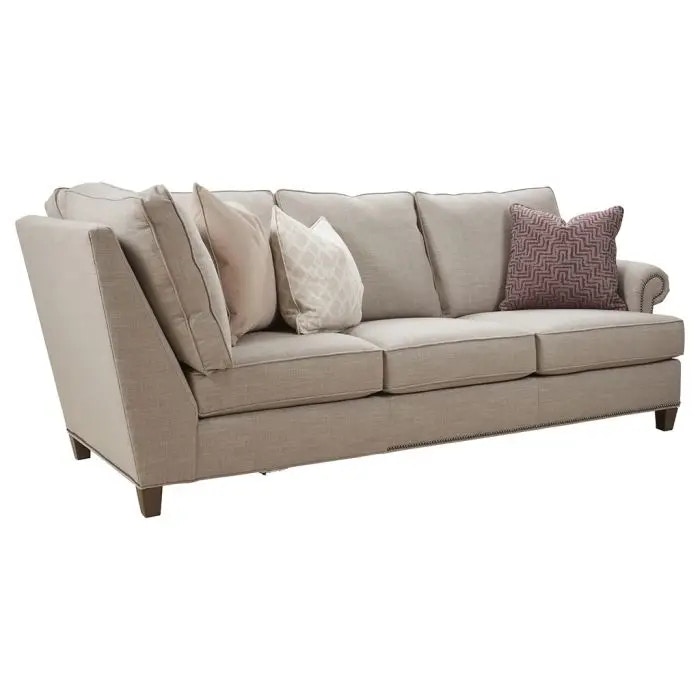 Fairfield Chair Company Welted Panel Arm Right Arm Facing Corner Sofa 1PBT-53