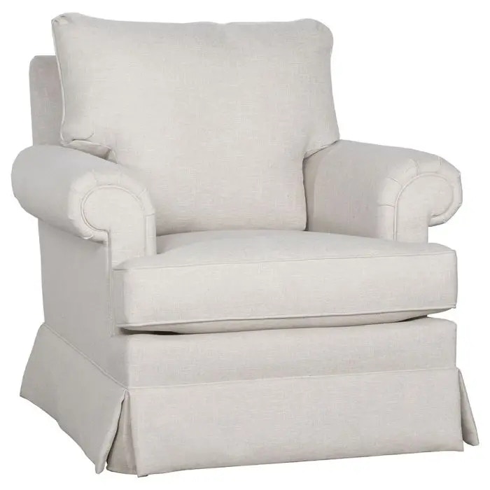  Welted Panel Arm Swivel Glider 1PKS-32