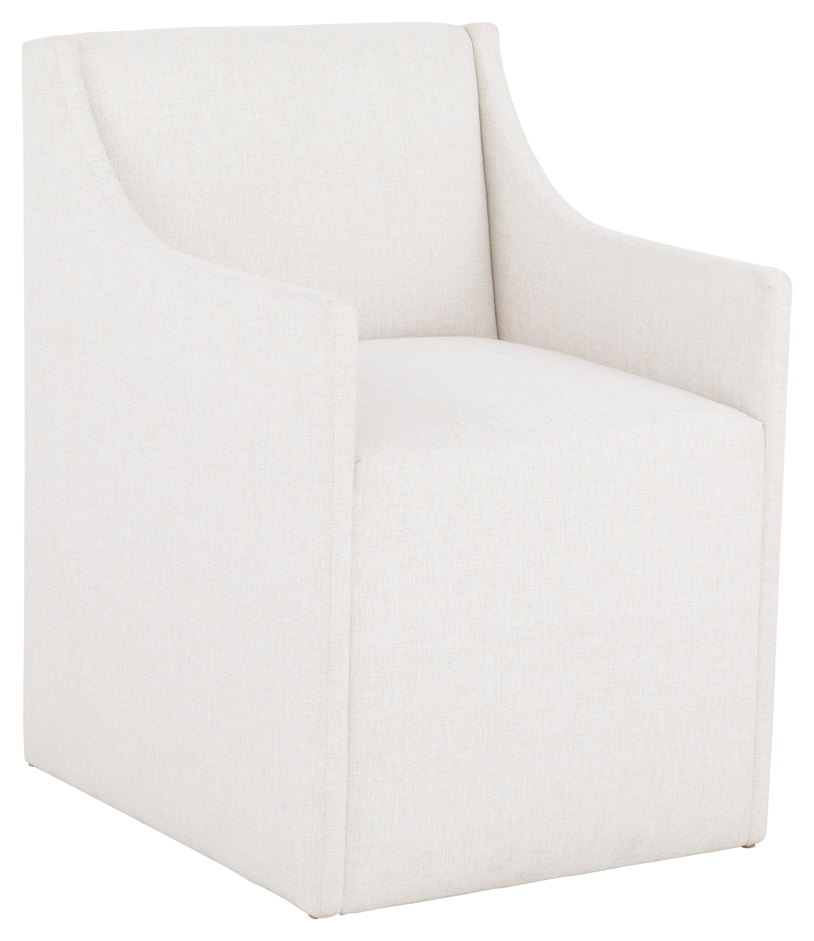  Halston Leather Arm Chair 