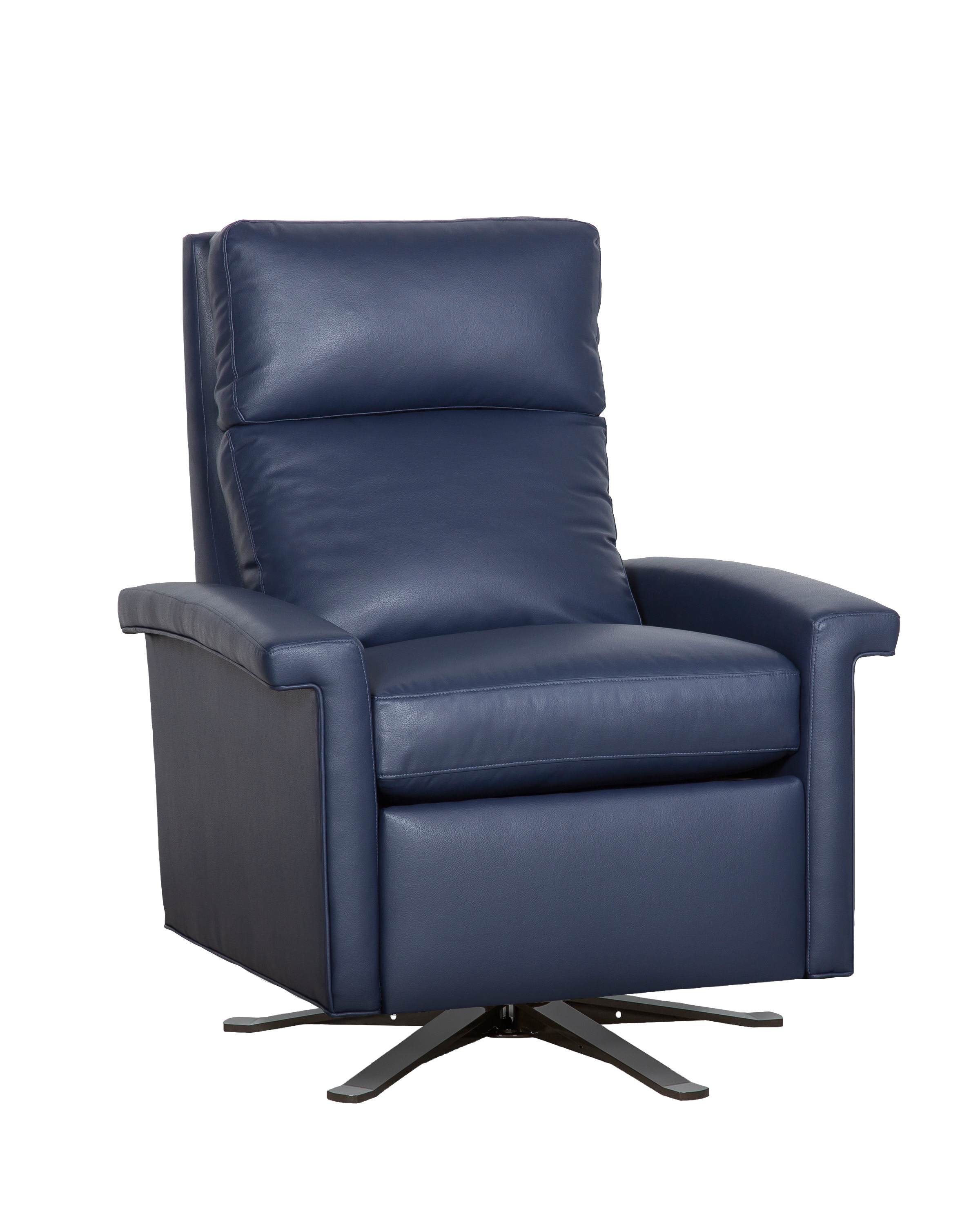 Fairfield Chair Company Living Room Manual Push Back Swivel Recliner 465PMR1 D Noblin Furniture