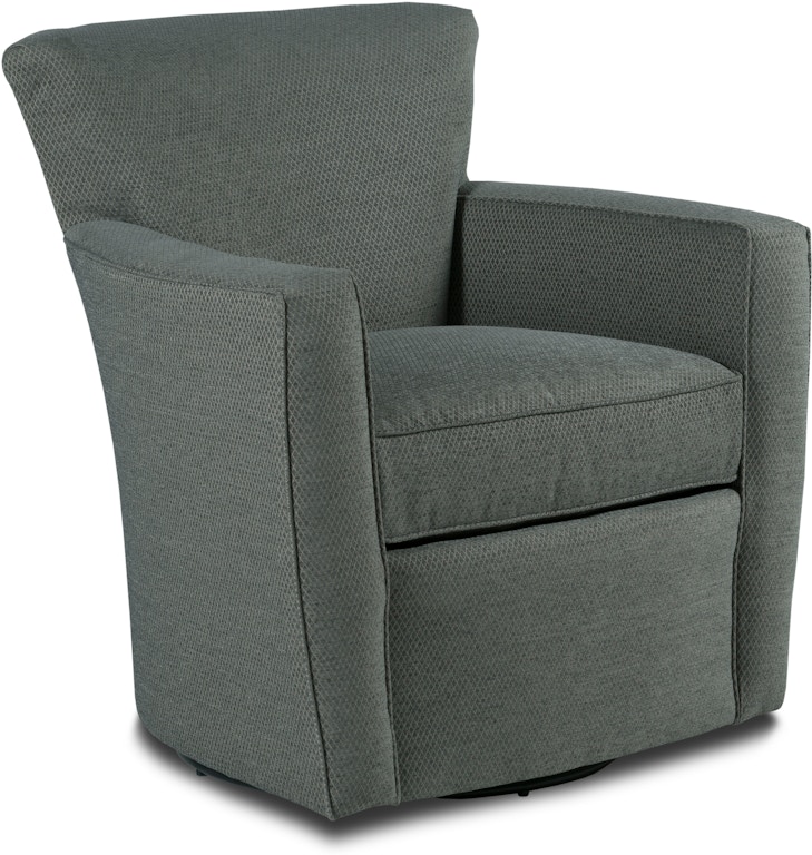 Fairfield Chair Company Living Room Paterson Swivel Chair 6121-31 - Wenz  Home Furniture - Green