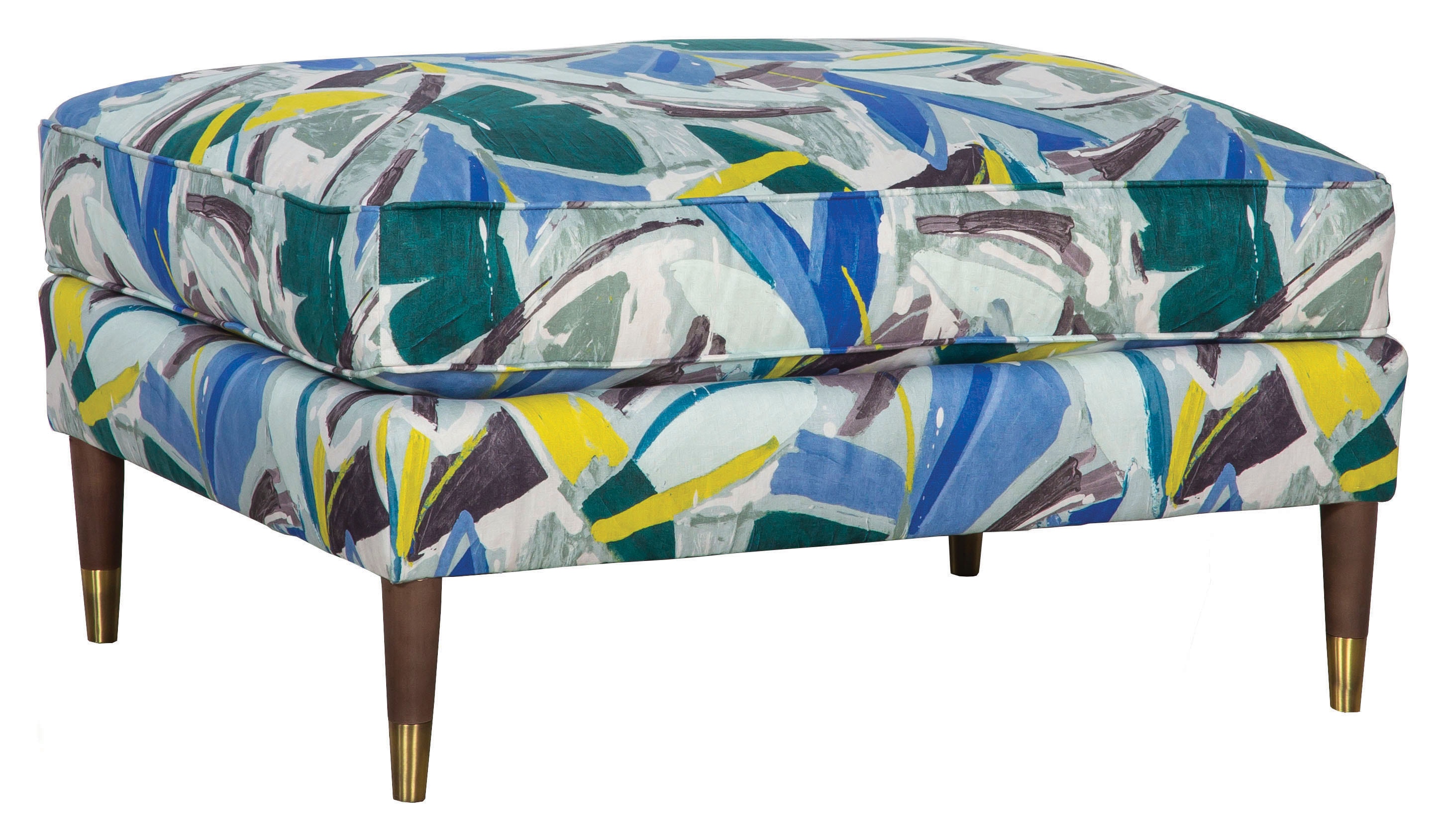 Fairfield Chair Company Living Room Derring Bumper Ottoman ...