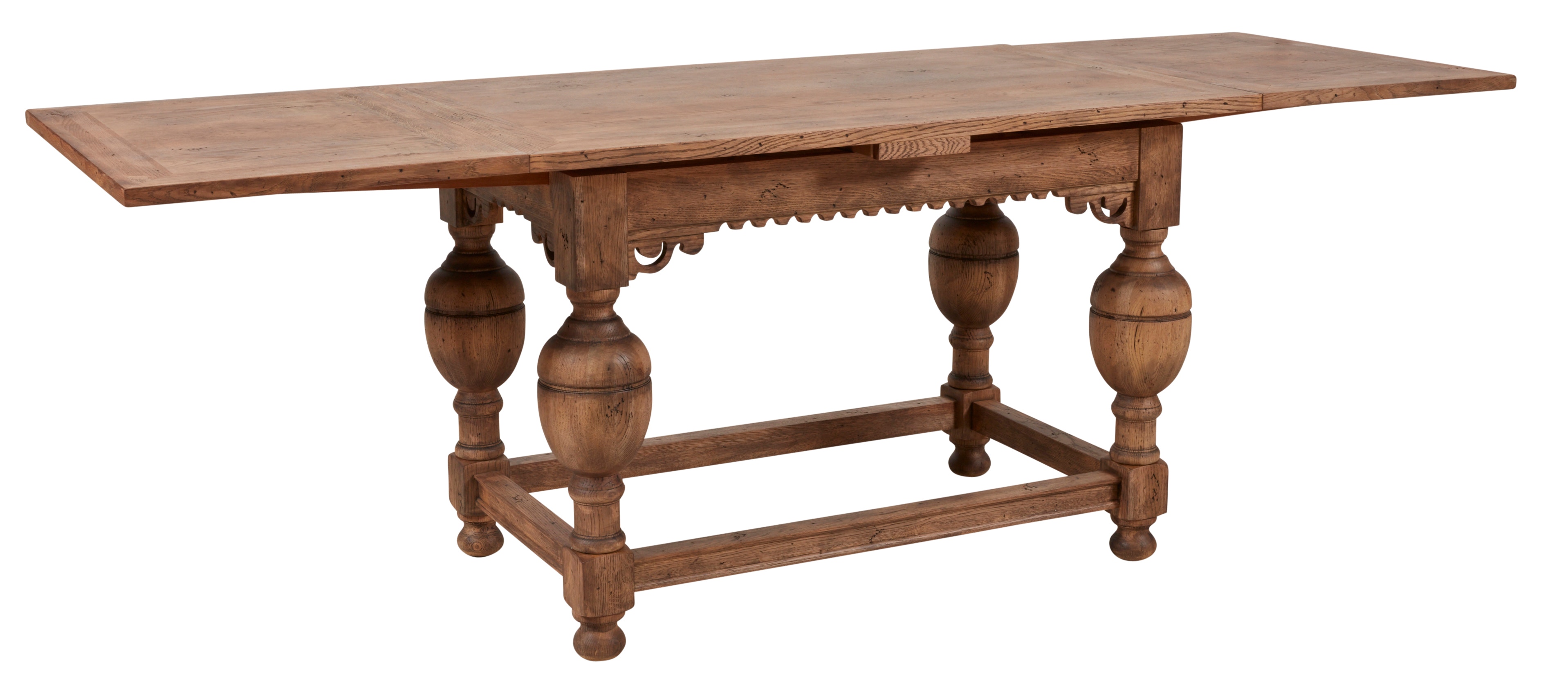 Fairfield Chair Company Dining Room Farmhouse Draw Leaf Table 8063DT Knight Furniture Showrooms