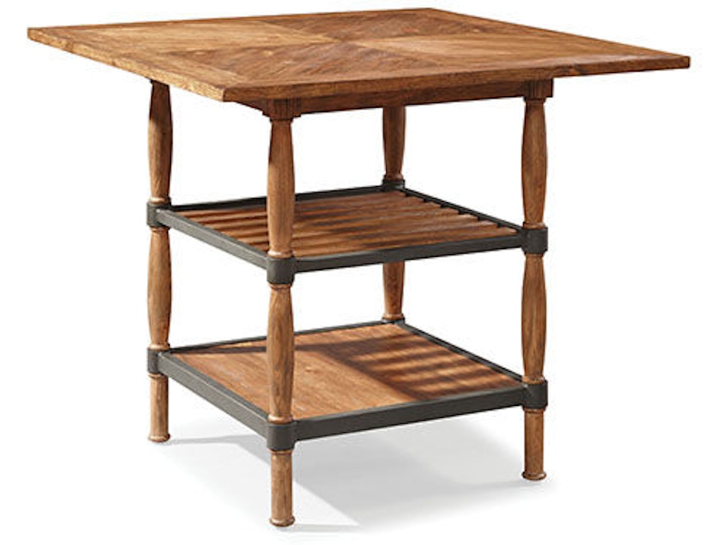 Fairfield Chair Company Bar And Game Room Boone Forge Bistro Table 8104 Bt Whitley Furniture