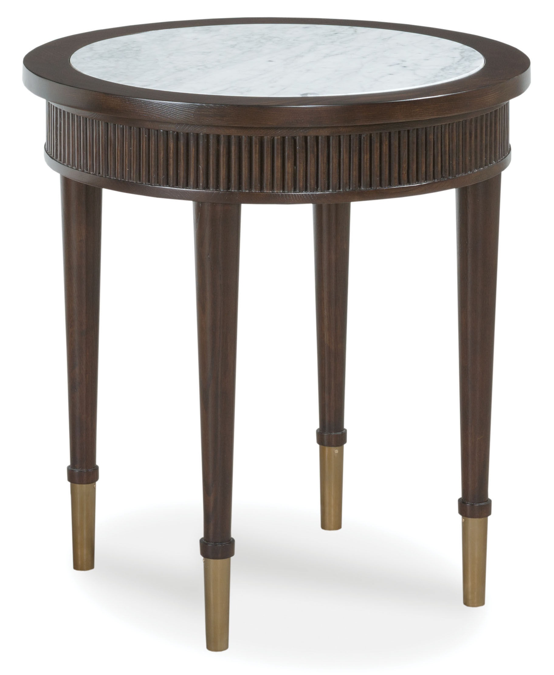 Fairfield Chair Company Living Room Westwood Round End Table 816419 Indiana Furniture and
